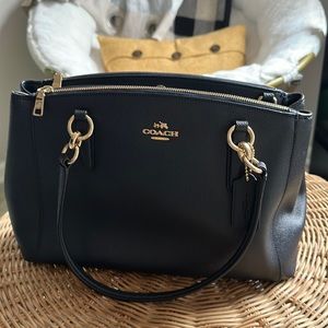 Coach bag. Navy Blue. Barley Used.